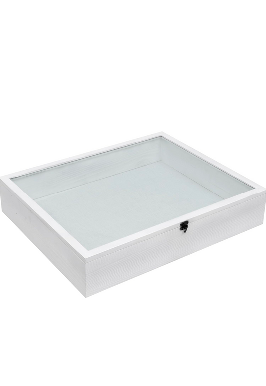 White Shadow Box Frame For 3D Preservation