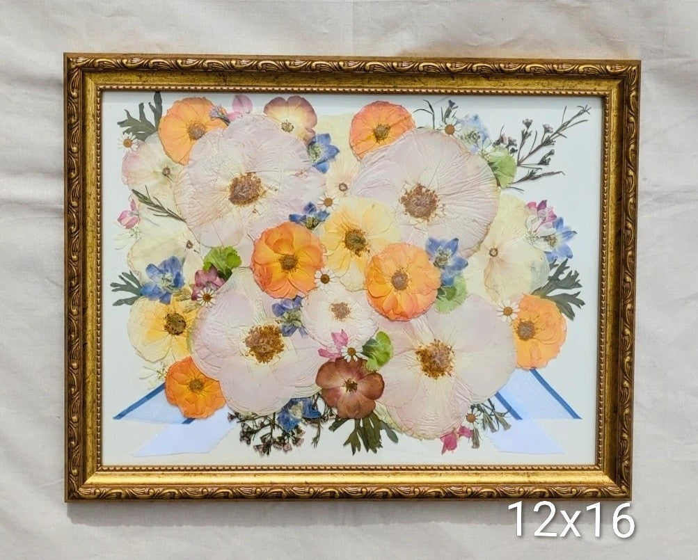 Antique Gold Filagree Finish Frame